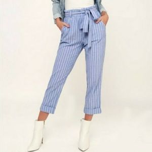 Rhythm Linen Striped Pants